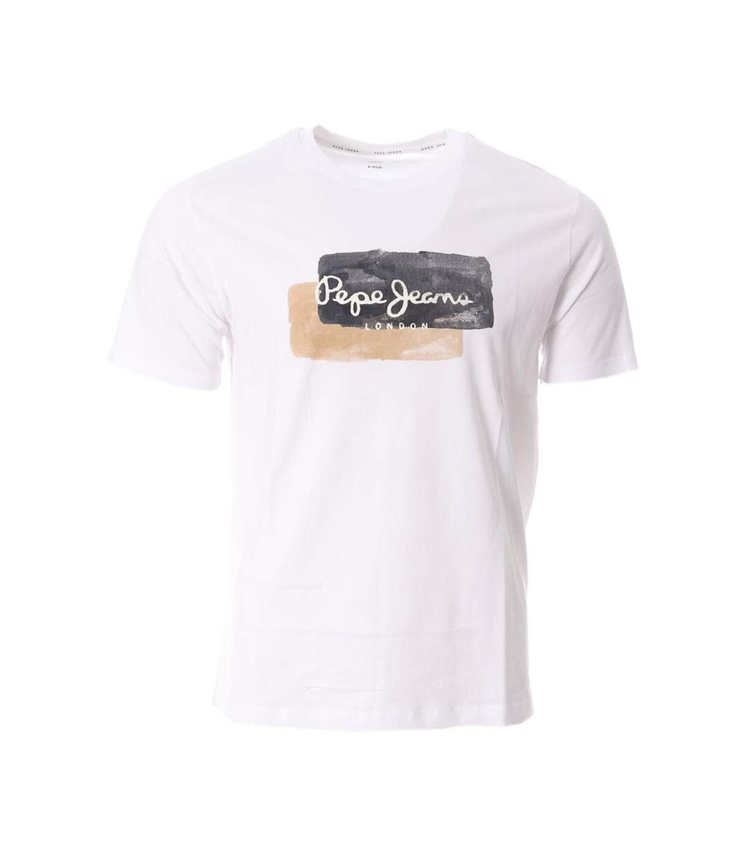 T-shirt blanc homme pepe jeans new rafer - m-1