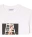 Womens/ladies Printed Pique T-shirt White Lacoste-2