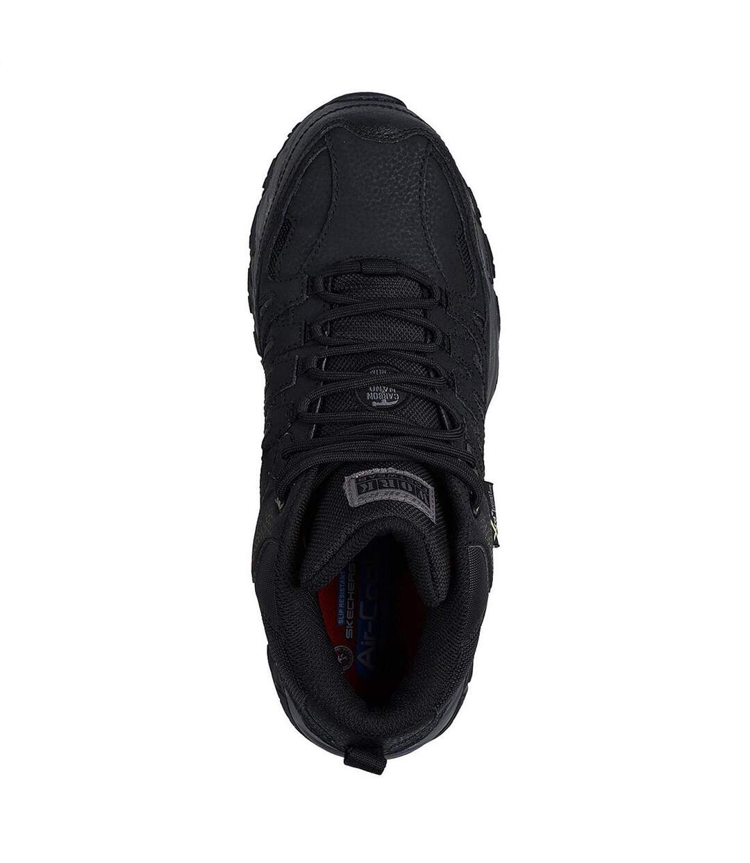 Mens Holdredge Waterproof Hiking Boots Black Skechers-3