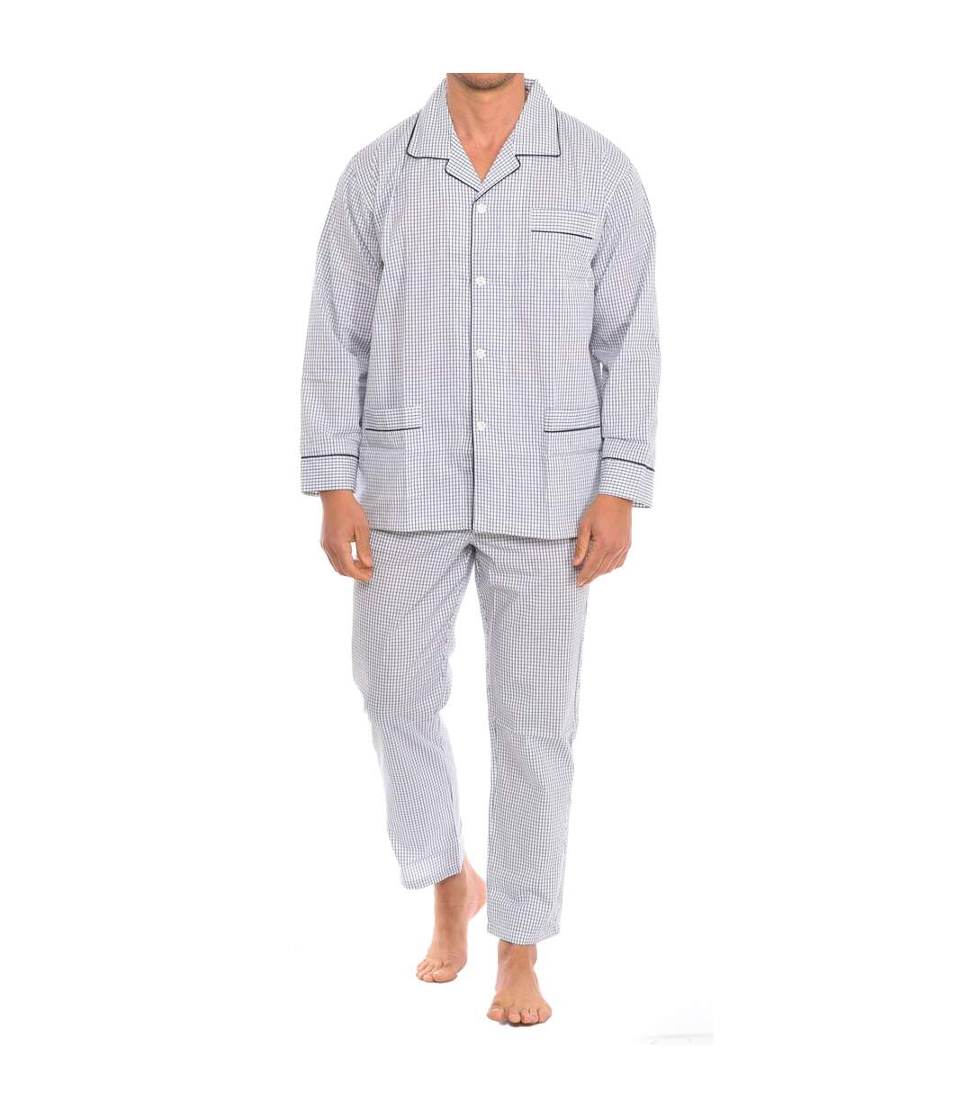 KLP5 men's poplin style pajamas