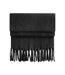 Fluffy Scarf One Size Black Beechfield-1