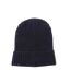 Classic Ribbed Turned Up Cuff Beanie Navy Puma-2