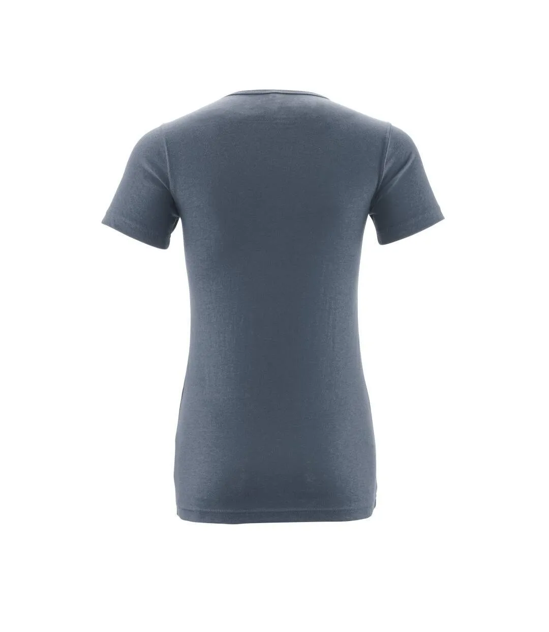 Womens/ladies Crossover T-shirt Stone Blue Mascot-2