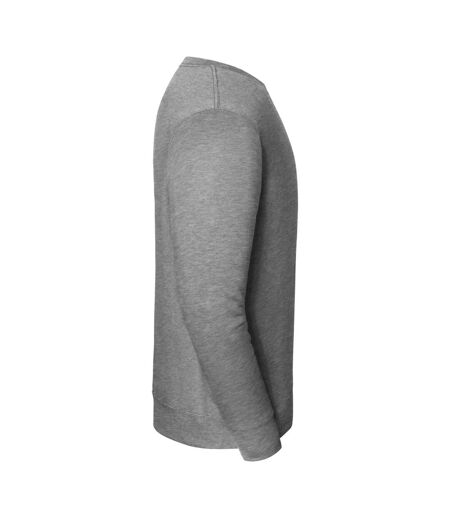 Mens Iconic Premium Set-in Sweatshirt Athletic Heather Fruit Of The Loom