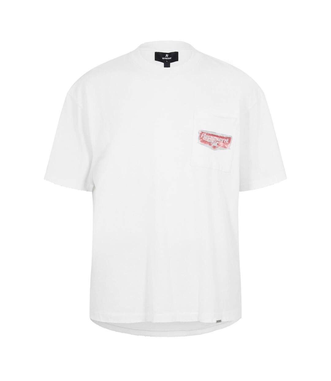 T-shirt Motif/style Imprimé Graphique Homme Blanc Represent-2