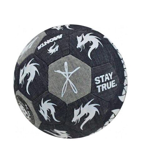 Ballon De Foot Pour Match Monta Street Taille 4,5 Bleu Marine Blanc Select