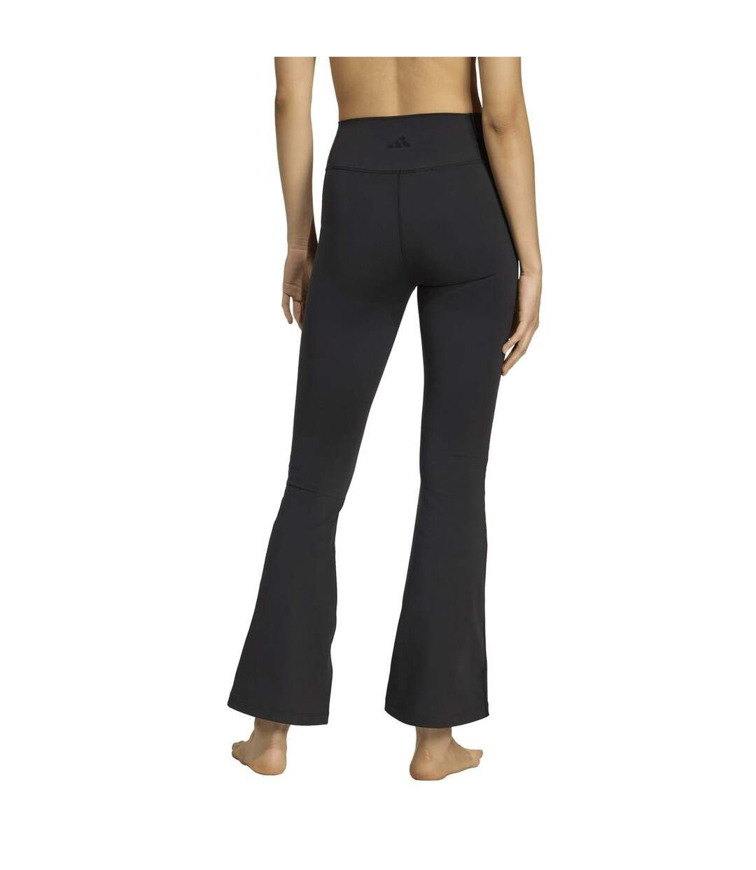 Legging Motif/style Évasé Essentials Femme Noir Adidas-3