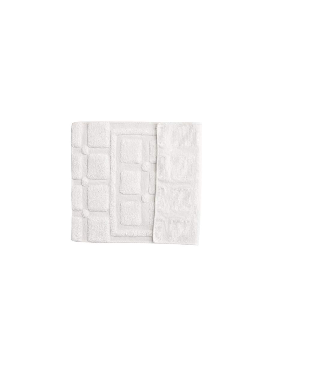 Tapis de Salle de Bain Putte 60x90cm Blanc-2
