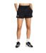 Womens/ladies Fleece Icon Boxer Shorts Black Under Armour-3