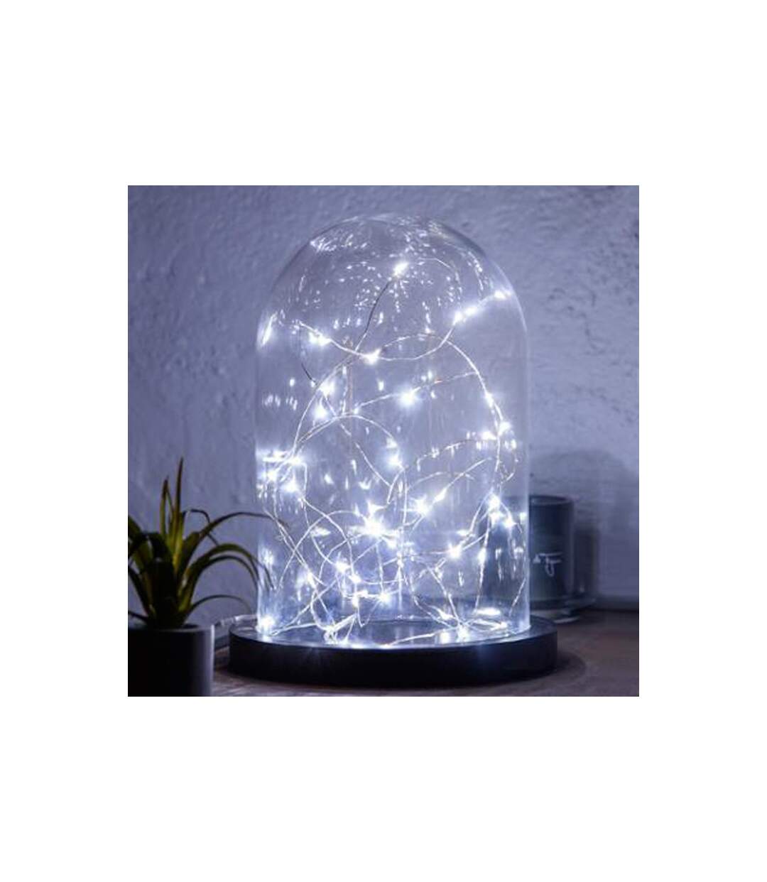Guirlande Lumineuse 40 Led Blanc 395cm Chrome-2
