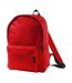 Rider Plain Backpack One Size Red SOLS-2
