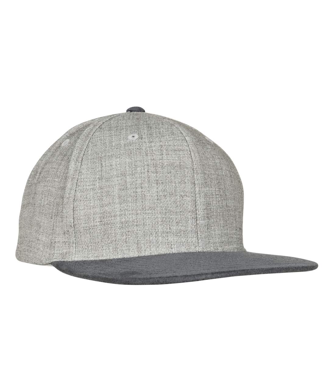 Casquette ajustable flexfit adulte gris / gris foncé Yupoong-4