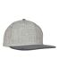 Casquette ajustable flexfit adulte gris / gris foncé Yupoong