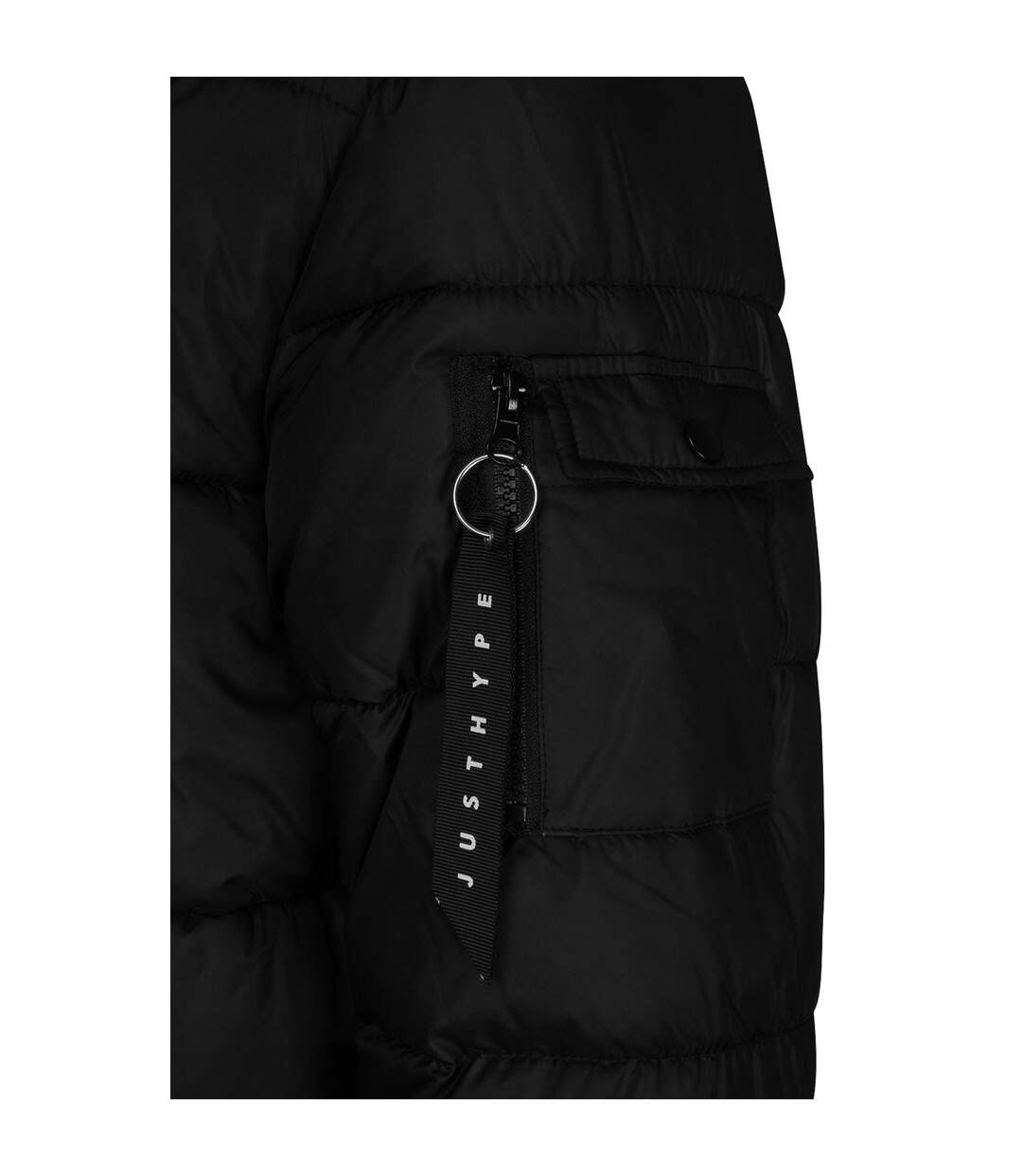 Hype Mens Explorer Parka (Black) - UTHY6883