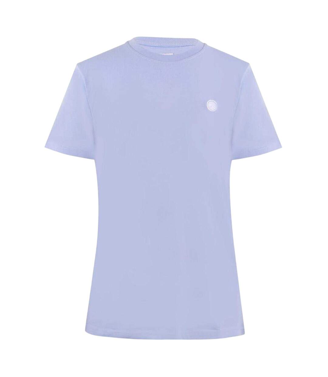 Mens Chest Logo Crew Neck T-shirt Pastel Blue Pretty Green-1