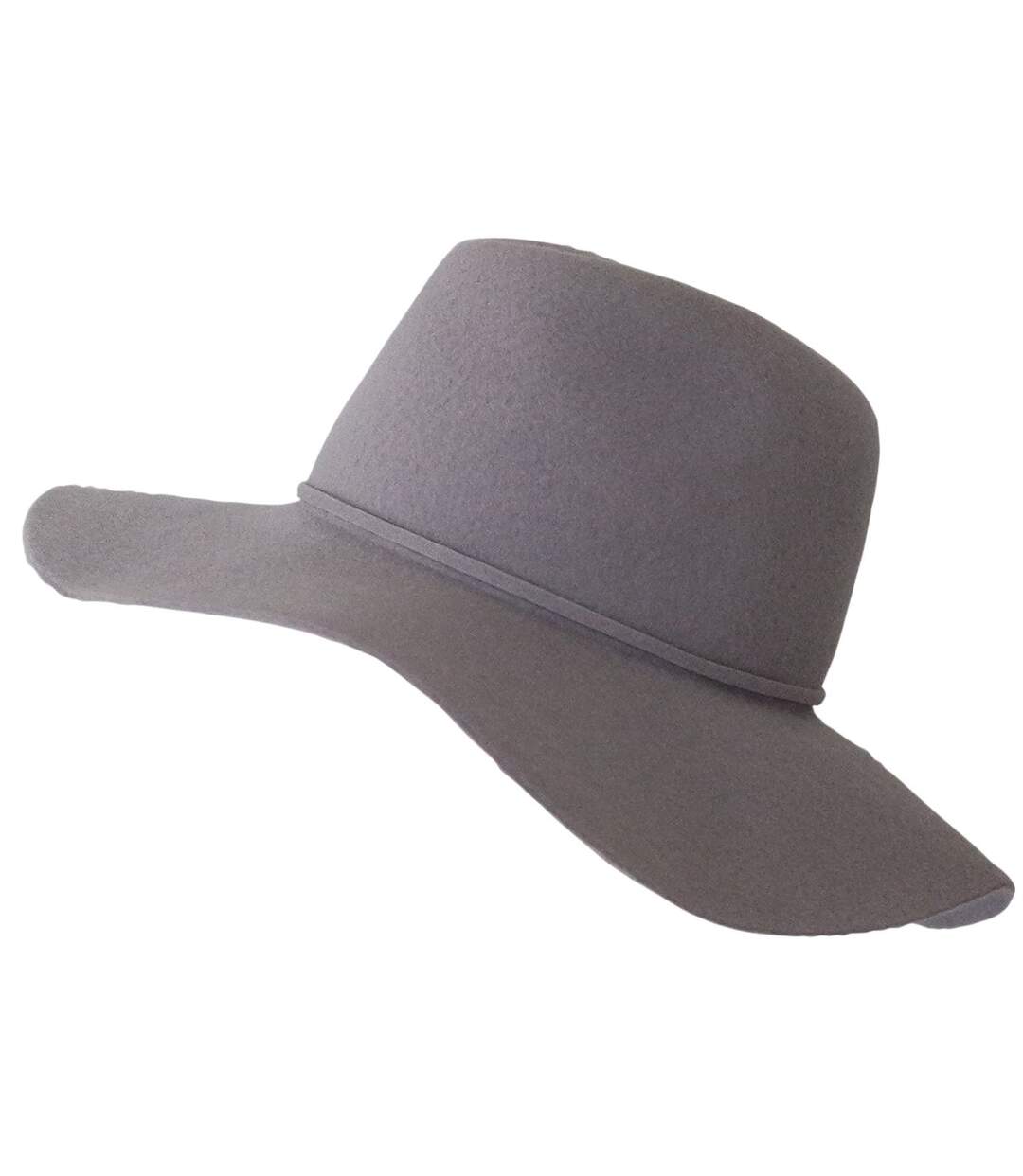 Chapeau capeline laine MILIE-1