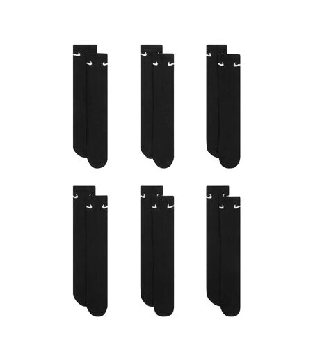 Lot De 6  Chaussettes Entraînement Everyday Adulte Noir Nike