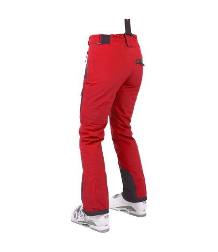 Pantalon de ski marisol femme rouge Trespass