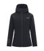 Doudoune Imperméable Et Extensible À Capuche Et Ourlets Ajustables Highton Femme Noir Regatta-2