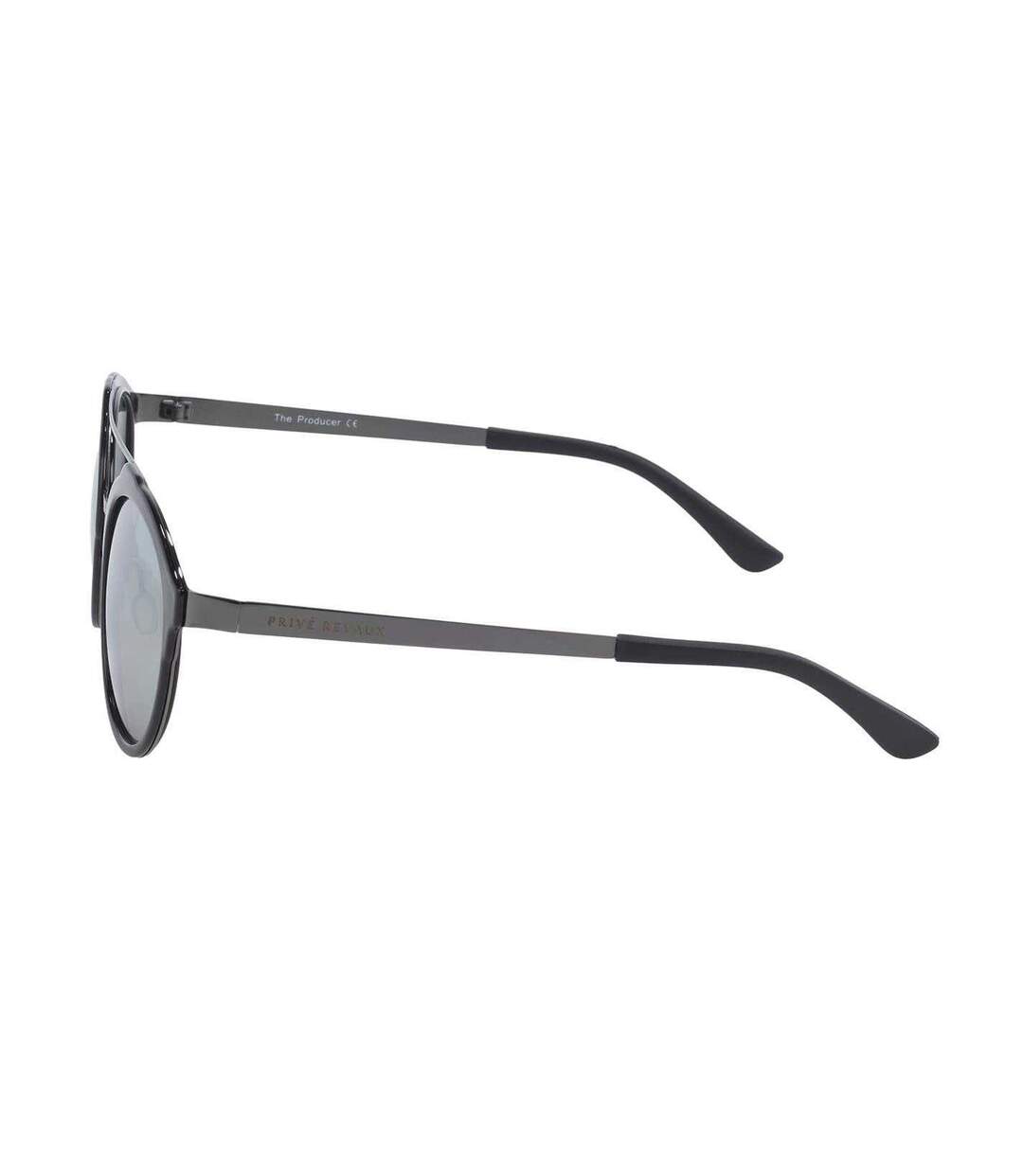 Lunettes De Soleil Motif/style Arrondi The Producer Homme Taille Unique Noir Prive Revaux-2