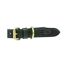 Weatherbeeta Rope Leather Dog Collar (S) (Hunter Green/Brown) - UTWB1342