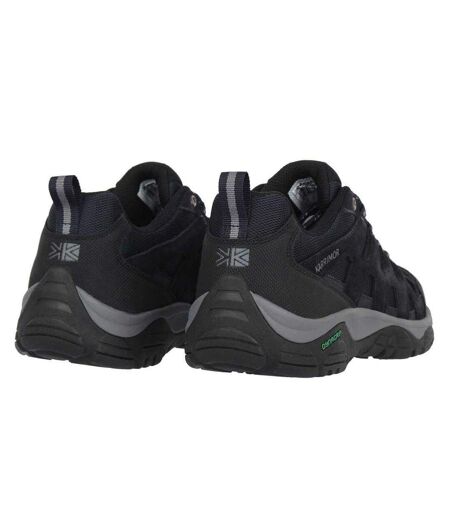 Mens Summit Leather Walking Shoes Navy Karrimor