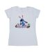 Disney T-shirt en coton Femmes/Ladies Lilo & Stitch Hippity Hop Stitch (Blanc) - UTBI25899-1