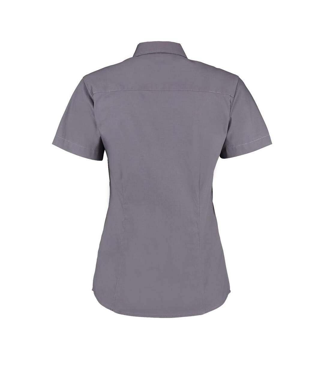 Chemise D'entreprise Oxford À Manches Courtes Pour Femmes Gris Foncé Kustom Kit-3
