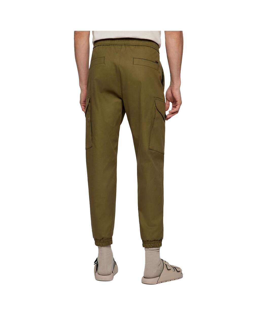 Pantalon Paloc Homme Vert Boss-3