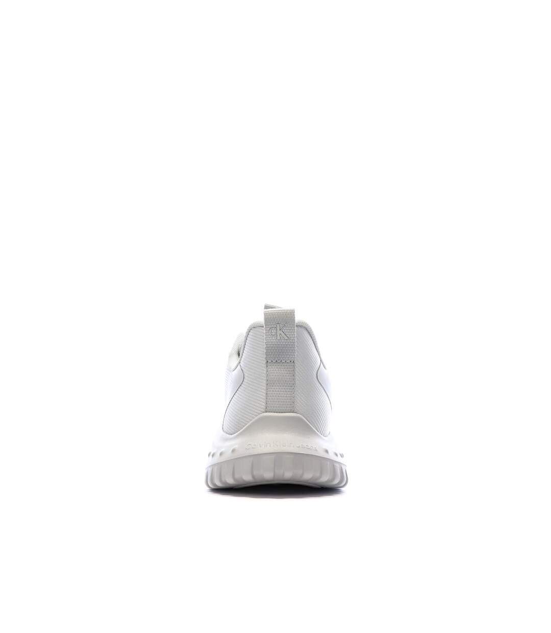 Baskets blanches homme calvin klein jeans eva-3