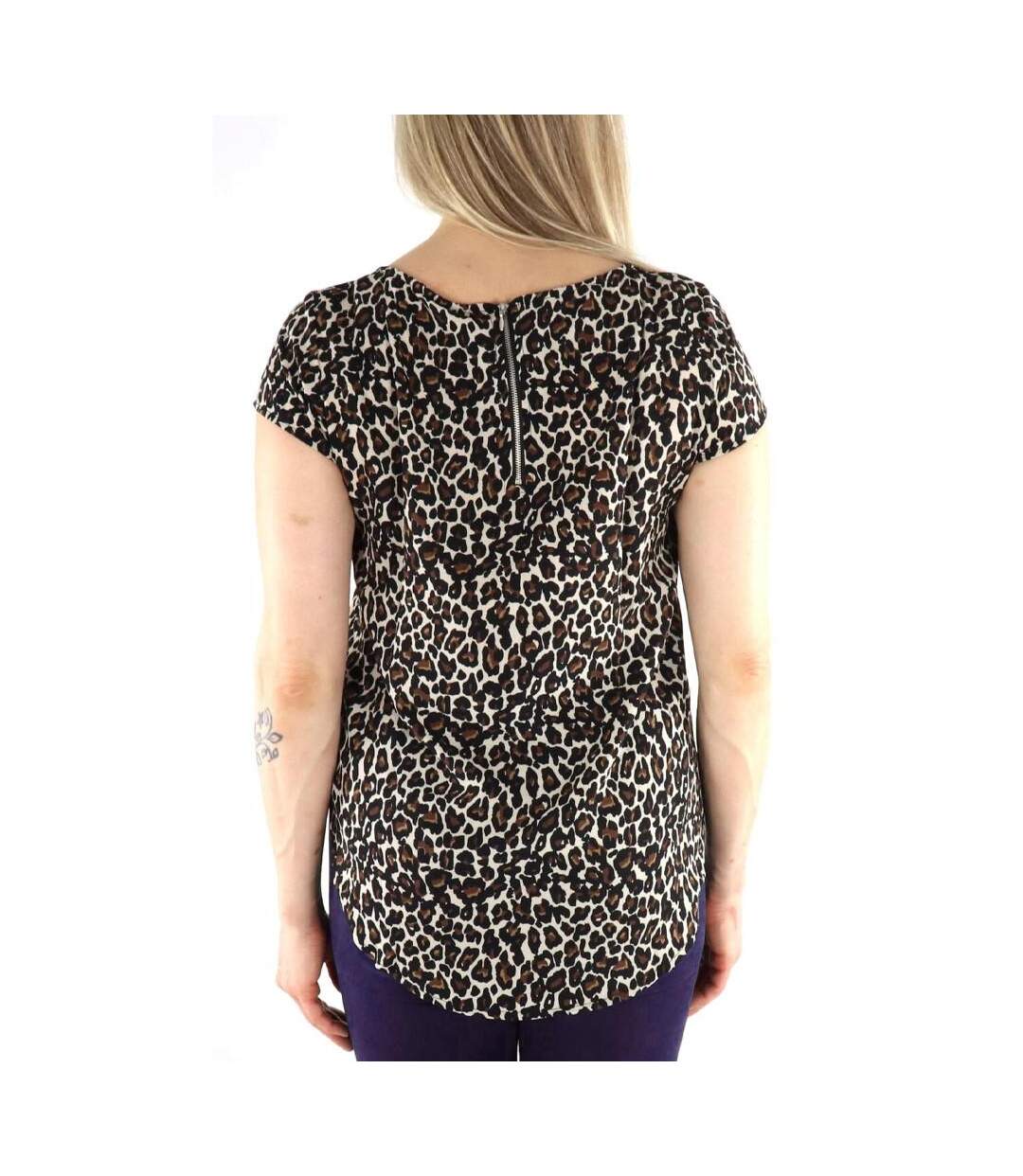 Blouse Noir à Motifs Femme Vero Moda Easy Joy - M