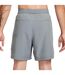 Mens Lightweight Slim Shorts Grey Black Nike-2