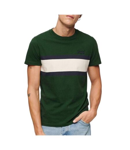 T-shirt Vert/Marine Homme Superdry M1011839A - 3XL