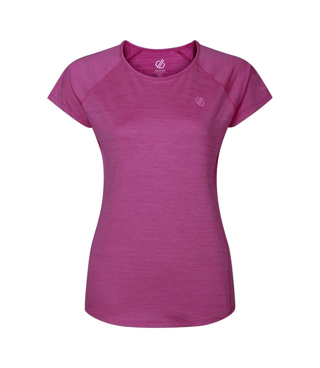T-shirt De Sport Manches Courtes Corral Femme Rose Vif Dare 2B-2