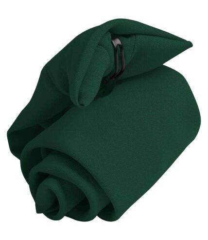 Premier Tie - Mens Plain Workwear Clip On Tie (Pack of 2) (Bottle Green) (One Size)
