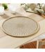 Set de Table en Jute Soleimio 38cm Naturel-4