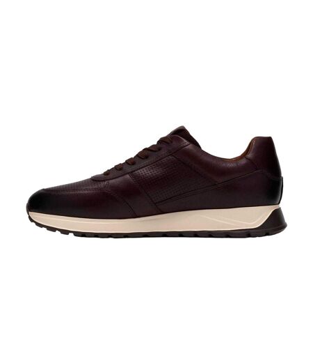Baskets Radwell Tie Homme Marron Clarks
