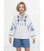 Tunique coton broderies et sequins-1
