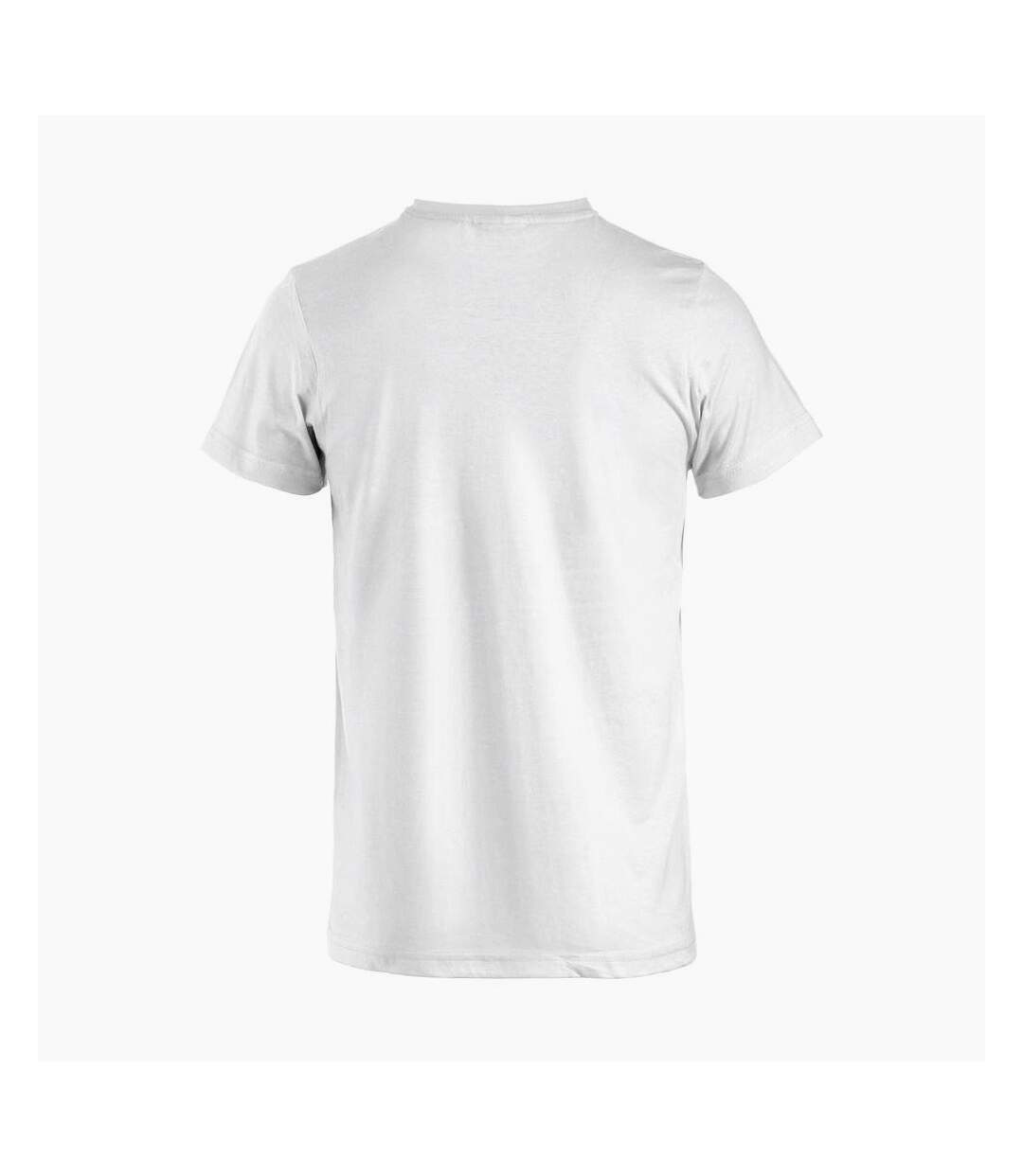 T-shirt basic homme blanc Clique