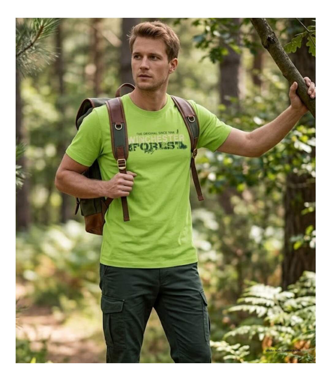 Tee-shirt SMOCKY2 Winchester – Le haut à manches courtes imprimé pour un confort naturel quotidien-5