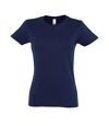 SOLS - T-shirt manches courtes IMPERIAL - Femme (Bleu marine vif) - UTPC291