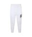 Unisex Adult Hadiko Logo Slim Joggers White Boss-1
