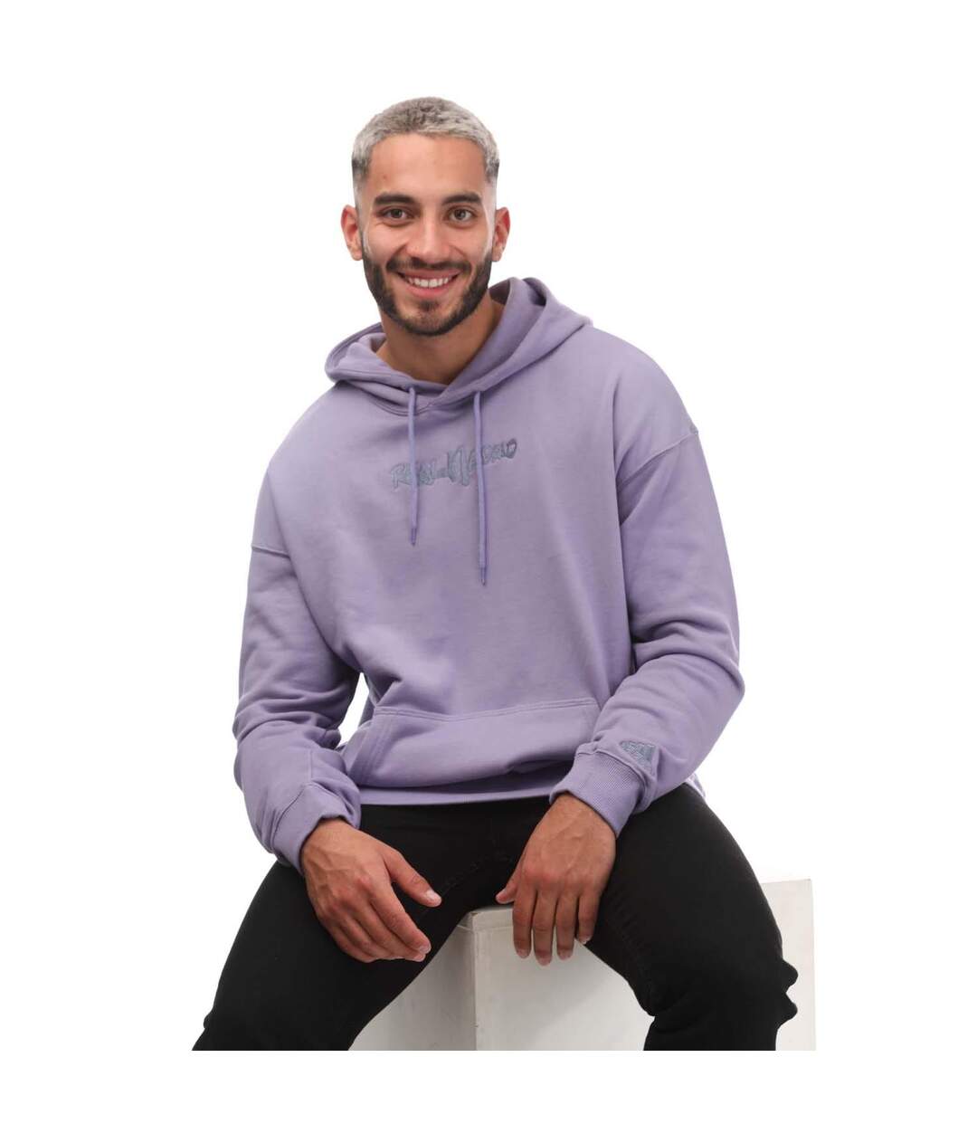 Mens 2022/23 chinese story real madrid cf hoodie lilac Adidas-4