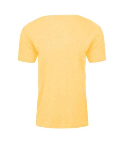 T-shirt adulte jaune crème Next Level Apparel