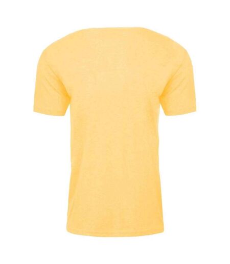 T-shirt adulte jaune crème Next Level Apparel