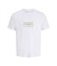T-Shirt blanc homme jack & jones greene-1