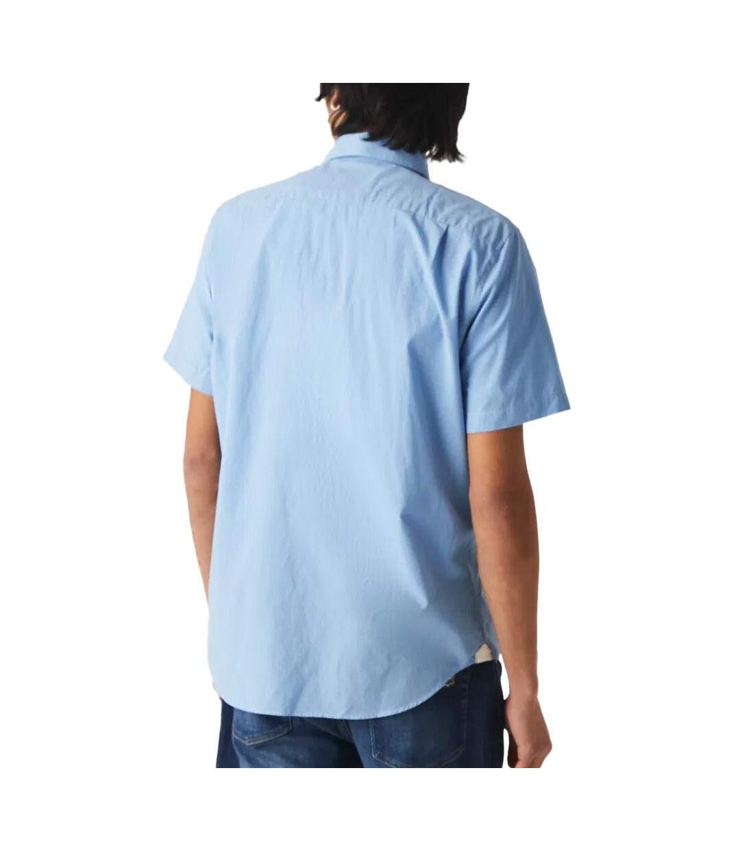 Chemise Manches Courtes Bleu Homme Lacoste Turquin - 39-2