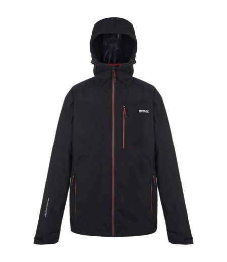 Veste Wentwood Homme Noir Ocre Rouge Regatta