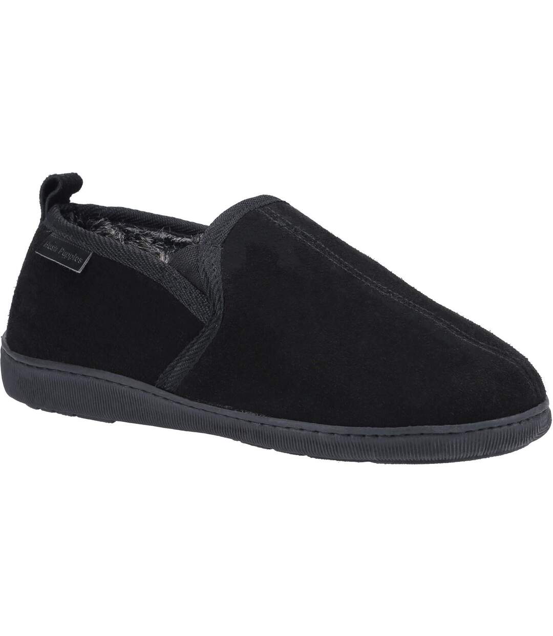 Chaussons arnold homme noir Hush Puppies