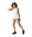 T-shirt Emera Femme Blanc Lavande Regatta-1
